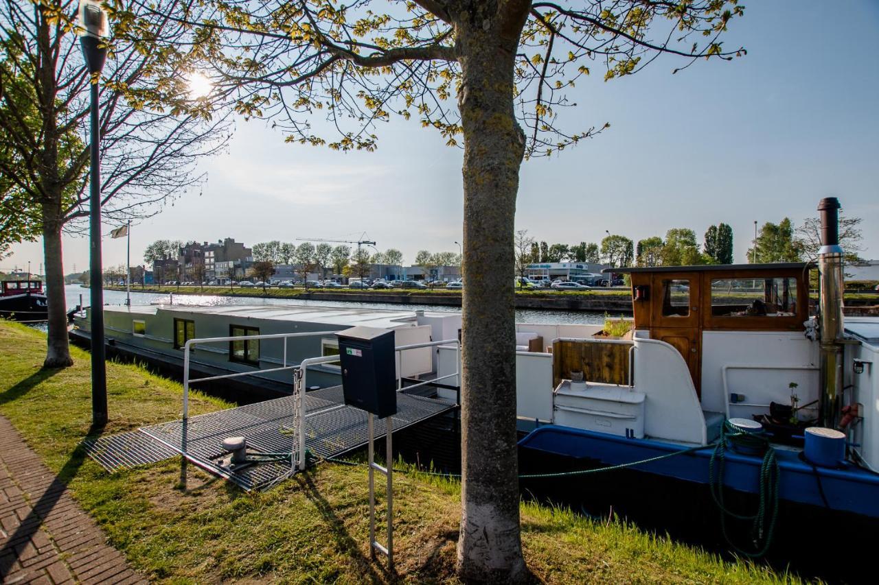 Houseboat Jana - With Sauna And Terrace Bruges Exterior photo